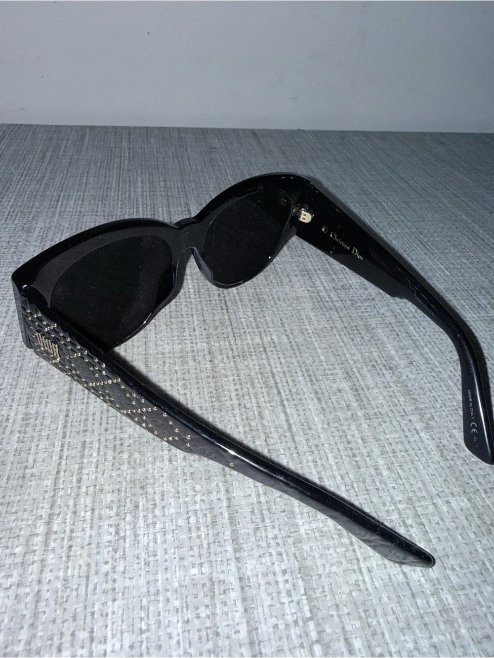 Dior Women's Black Cat-Eye Sunglasses